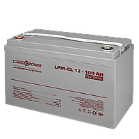 Акумулятор гелевий LogicPower LPM-GL 12 - 100 AH 3871 Акумулятор гелевий LogicPower LPM-GL 12 - 100 AH