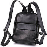 Рюкзак жіночий SHVIGEL 15304 шкіряний Чорний, фото 5