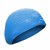 Шапочка для плавания SportVida SV-DN0014 синяя. Шапка для бассейна -UkMarket-