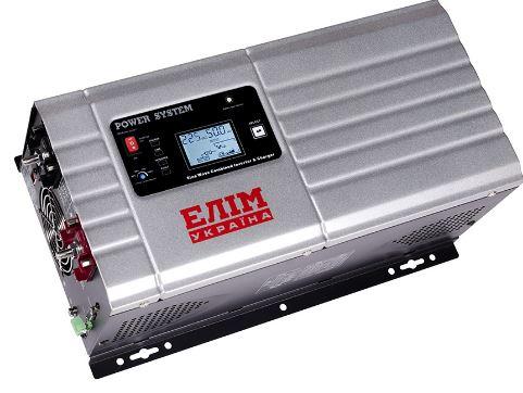 ДБЖ оф-лайн Elim ПНК-12-2000П (2000 Вт) 25 А, настінний, під зовнішній АКБ 12В, РК дисплей, 155-275V, 185х245х480,, фото 1