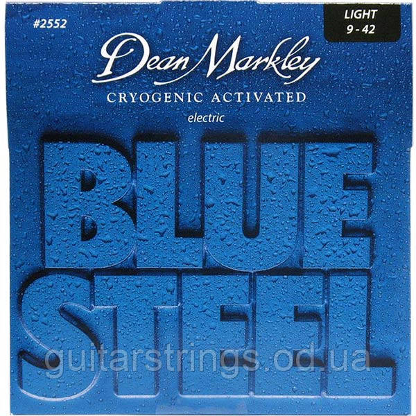 Струны Dean Markley 2552 Blue Steel Light 9-42 - фото 1 - id-p244652341