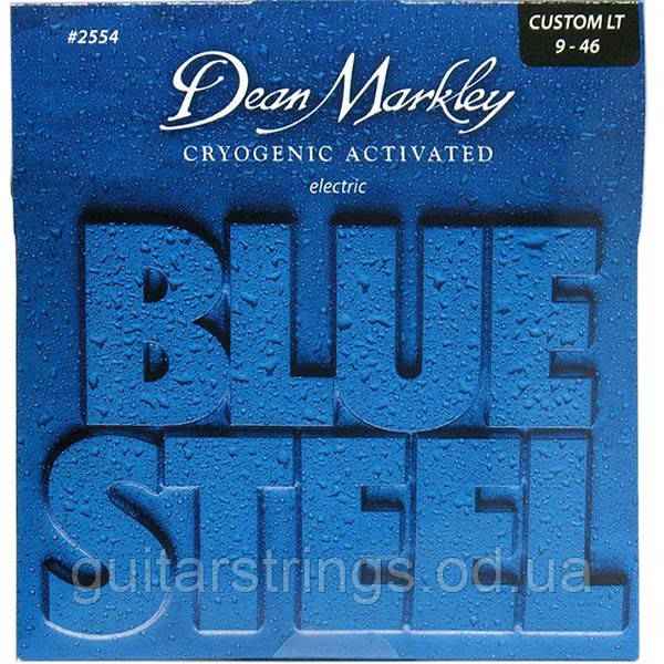 Струны Dean Markley 2554 Blue Steel Custom Light 9-46 - фото 1 - id-p244652342