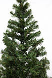 Штучна ялинка Клеопатра, 210 см, з 2 частин, зелена, ПВХ (МК-210), фото 5