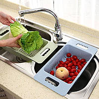 Пластикова сушарка для посуду на раковину