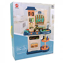 Набір ігор Дитяча кухня "Fun Cooking" Light Sound Water 39 Аксесуари синій 76 см (838А/В), фото 2