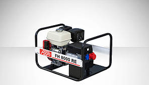 FOGO Генератор FH8000RE 3ф-7кВА/1ф-3,5 кВт, двіг.Honda, бак-6,2 л, ел. старт, стаб пружні