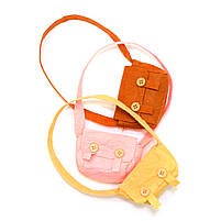 М'яка іграшка Lalafanfan Собачка Шиба-іну одяг та аксесуари в асортименті Лалафанфан коричневий 30*24*15 см (LA-006), фото 6