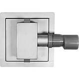 Трап підлоговий зливний з нержавіючої сталі 20x 20 см FALA 75335 (Польща), фото 2