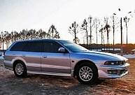 Дефлекторы окон, ветровики \ MITSUBISHI Galant VIII Wagon 1996-2003 Legnum \ Митсубиши Галант 5 \  RACING