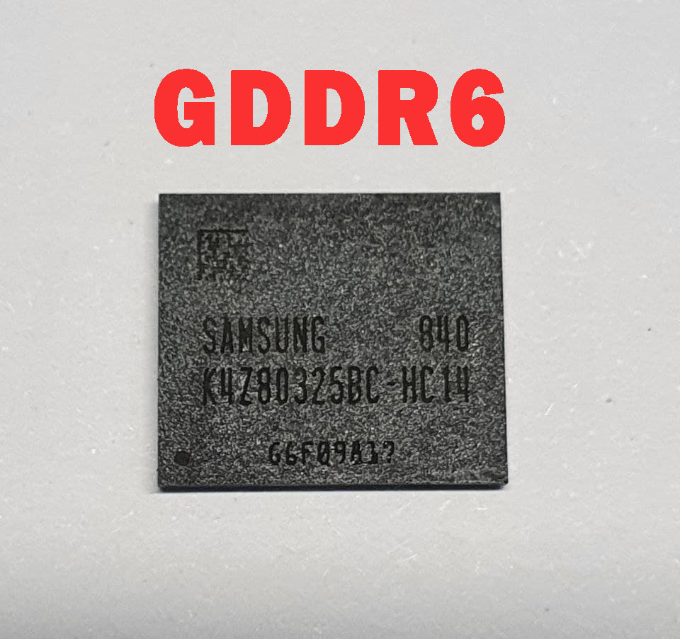 Мікросхема пам' яті GDDR6 FBGA180 K4Z80325BC-HC14, фото 1