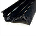 "Ширяючий/Парящий" (АЛ) чорний - 335 г. Профіль алюмінієвий для натяжних стель, фото 3