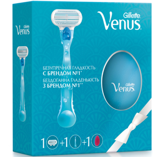 Купить Набор Gillette Venus Classic Бритва со сменной кассетой+расческа ...