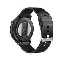 Розумний годинник Lemfo F81 Silicone з тонометром і пульсоксиметром (Midnight Black), фото 6