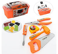 Набор строительный инструментов в чемодане детский игрушечный игрушечные инструменты