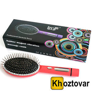 Електричний масажний гребінець Loof Rubber Magnet Massage Comb