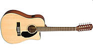 Гітара електроакустична FENDER CD-60SCE-12 NATURAL, фото 3