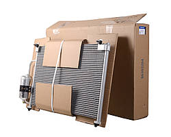 Радіатор кондиціонера LANOS без ресівера (Shin Kum) (96303204)