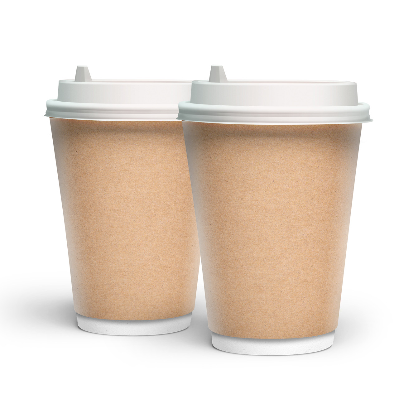 Стакан паперовий 175мл двошаровий крафт