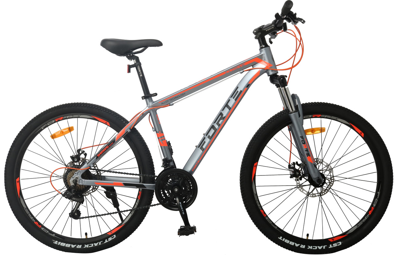Велосипед Forte Extreme МТВ 27,5"/19" (117152) сіро-помаранчевий