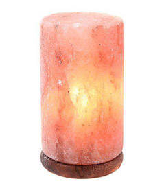 Гімалайська рожева сіль Світильник Циліндр для лазні та сауни