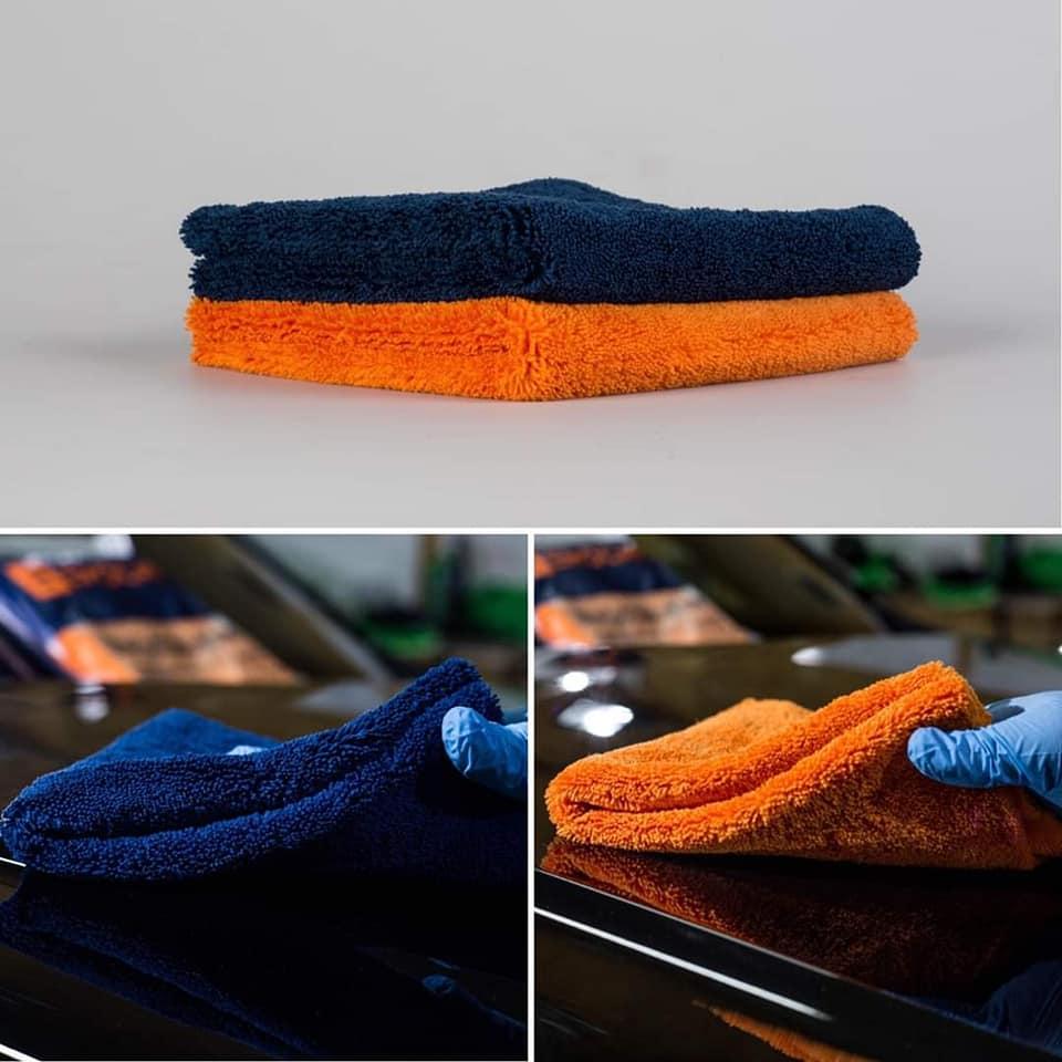 Набір серветок із ультрам'якої мікрофібри Ewocar Ultrasoft Microfiber Cloths Pack 40*40см, 400 gsm, фото 1