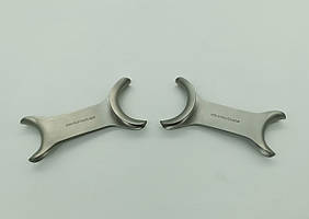 Ретрактори для губ металеві роторозширювачі retractor (2шт)