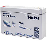Аккумулятор 6V 7Ah MERLION (GP670F1)