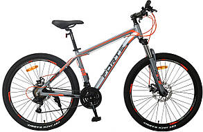 Велосипед Forte Extreme МТВ 27,5"/19" (117152) сіро-помаранчевий