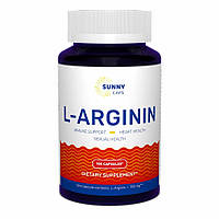 Аминокислота Sunny Caps L-Arginine, 100 капсул