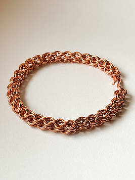 Мідний медичний браслет Інвертоване плетіння