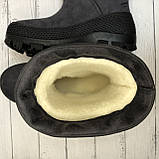 Зимові непромокаючі чоботи на хутрі для дитини Husky Alisa Line графіт розміри 25-36, фото 4