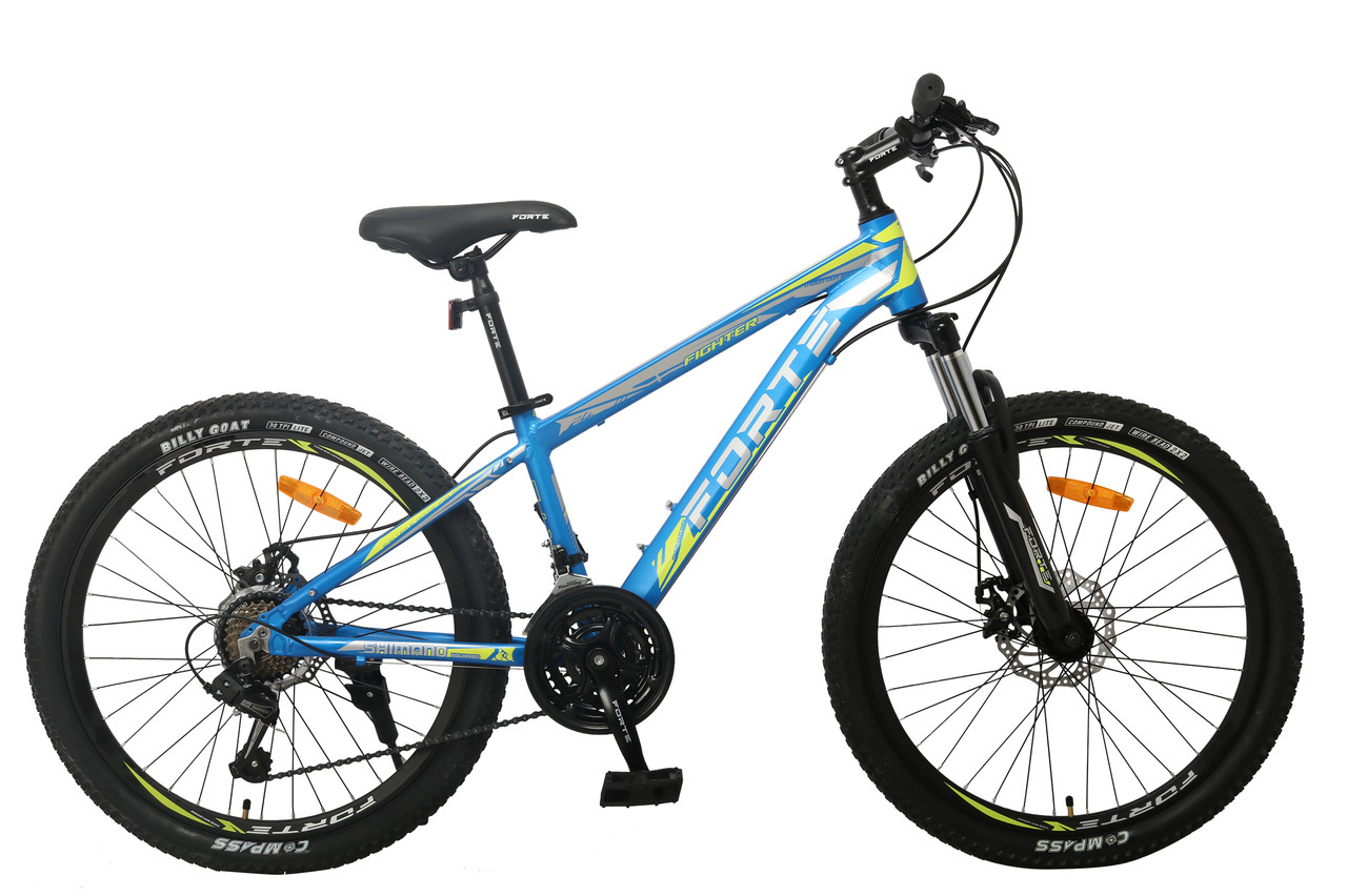 Велосипед Forte Fighter МТВ 24"/13" (117099) синій