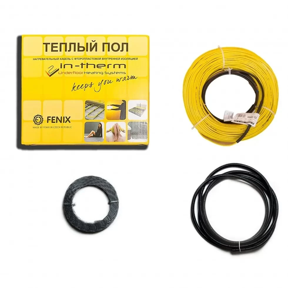Нагрівальний кабель In-Therm ADSV 20-350 Вт, двожильний, універсальний
