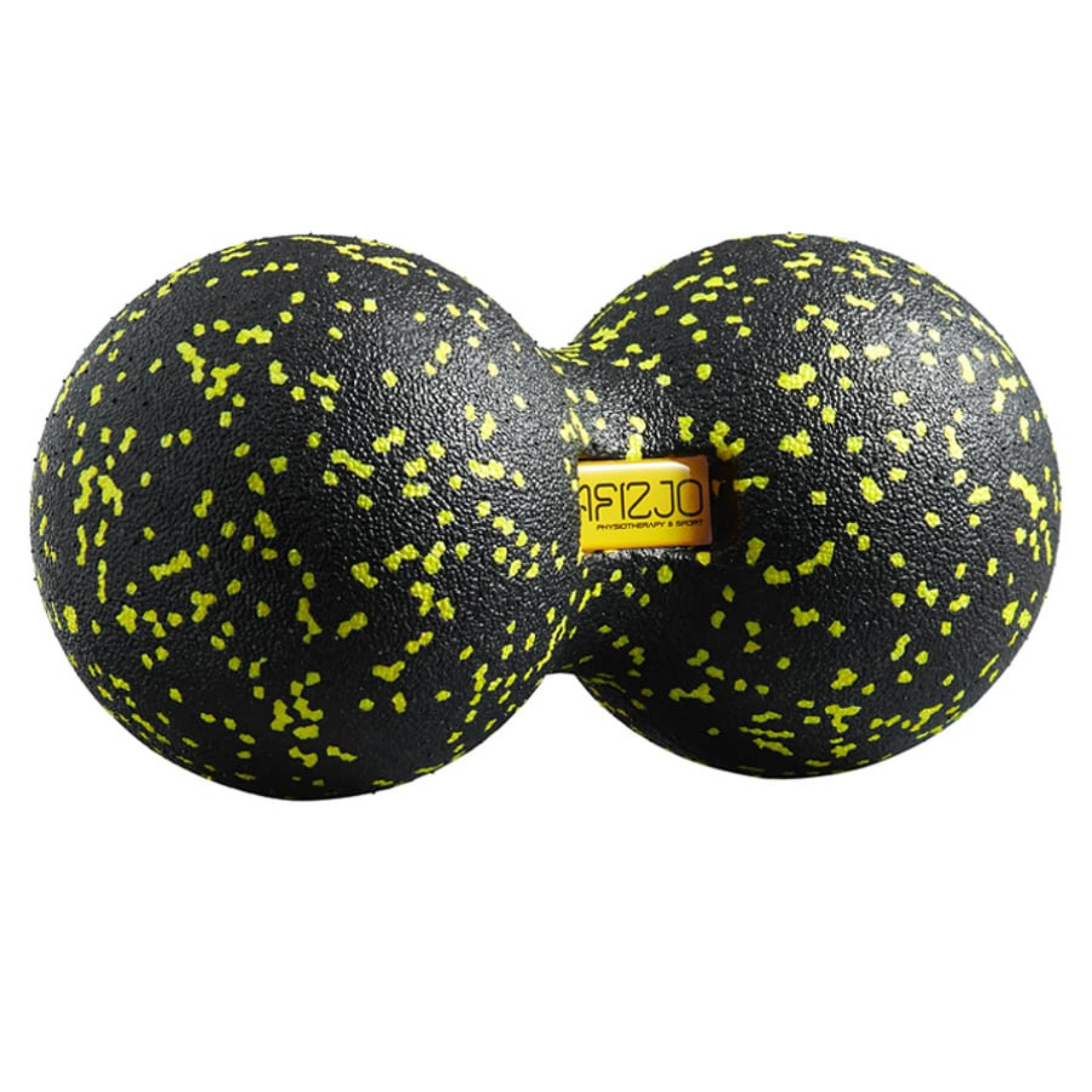 Масажний м'яч подвійний 4FIZJO EPP DuoBall 12 4FJ0082 Black/Yellow