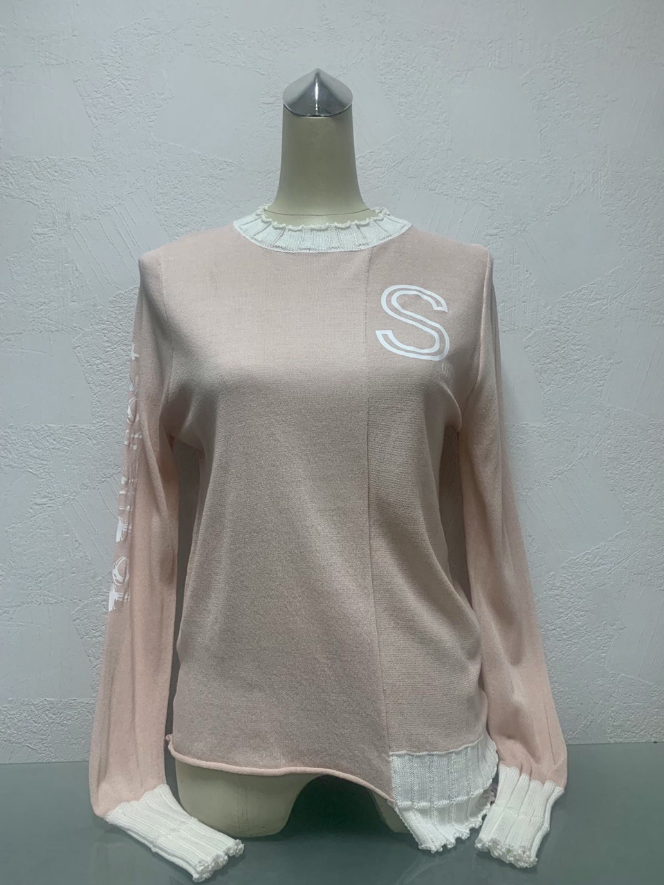 Джемпер жіночий тонкий ніжно-рожевий, фото 1