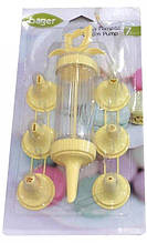 Кондитерський шприц Bager BG-248 +7насадок