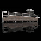 Стіл нейтральний ЕН-600 Д "Класік декор", стіл для лінії роздачі, нейтральний прилавок на лінію роздачі їжі, фото 3