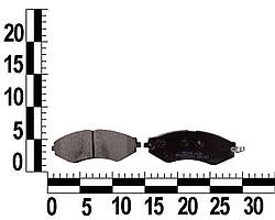 Колодка гальмівна передня (R14) (к-т 4шт) Lacetti,Nexia,Lanos,Nubira  (KAP) (96405129)