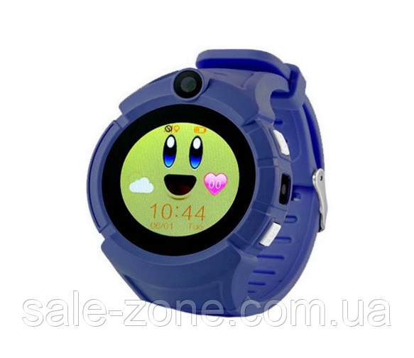 Дитячий розумний годинник з GPS Smart Baby Watch Q360 Синій