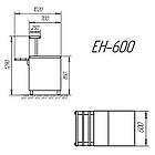 Стіл нейтральний ЕН-600 Д "Класік декор", стіл для лінії роздачі, нейтральний прилавок на лінію роздачі їжі, фото 2