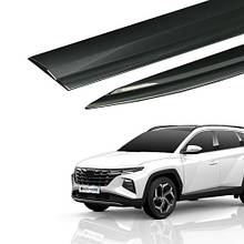 Дефлектори вікон (вітровики) Hyundai Tucson NX4 Long 2021- (Autoclover E242)