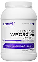 Сироватковий протеїн OstroVit — WPC80.eu (900 грамів) natural/чистий