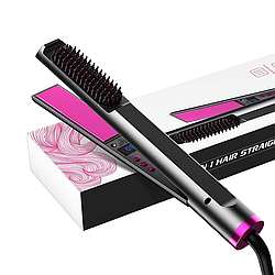 Стайлер для волос 3в1 Hair Straightener / Расческа выпрямитель / Плойка для волос