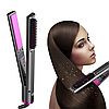 Стайлер для волос 3в1 Hair Straightener / Расческа выпрямитель / Плойка для волос, фото 6
