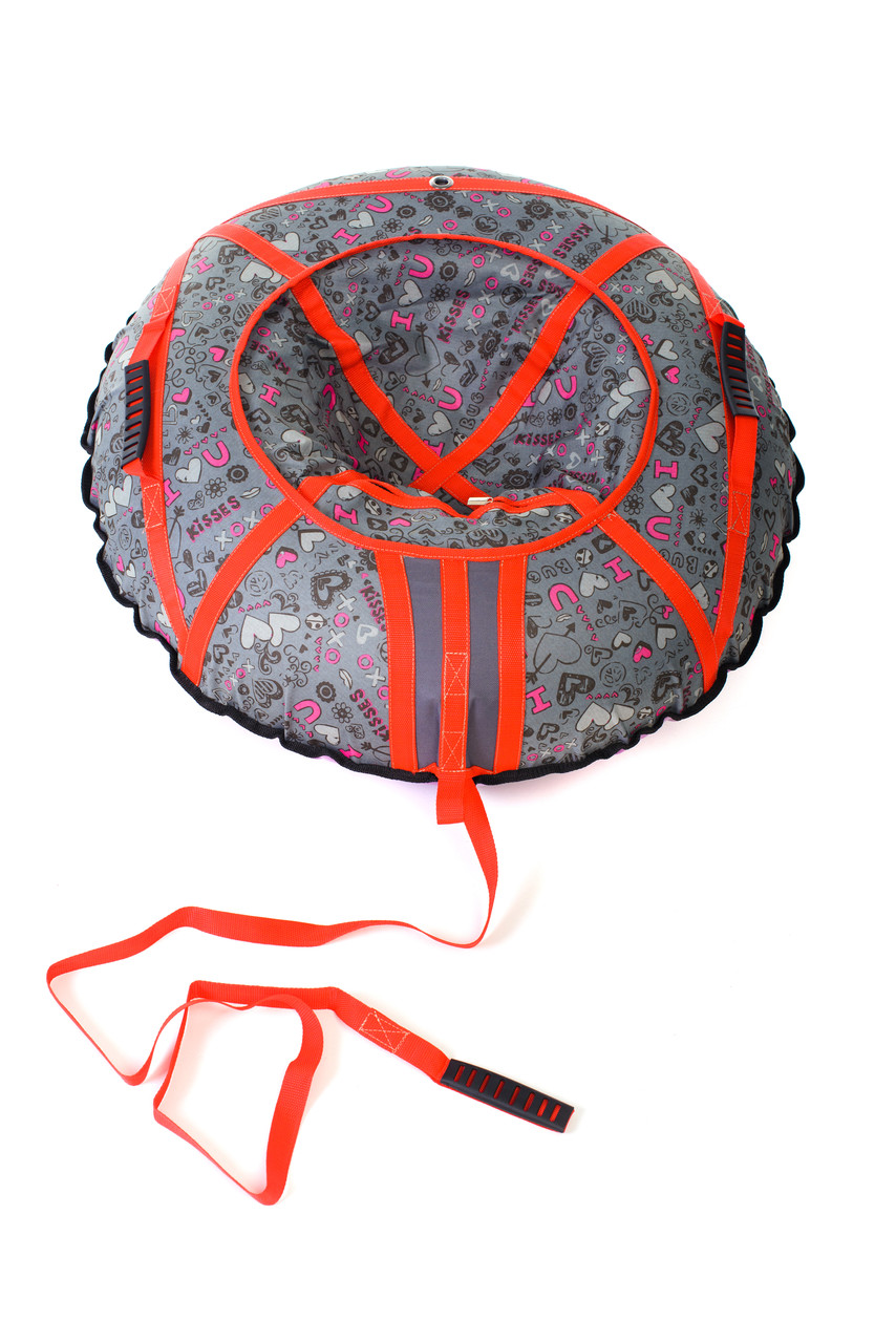 Санки надувні 100 см ILY Червоний (ПВХ)