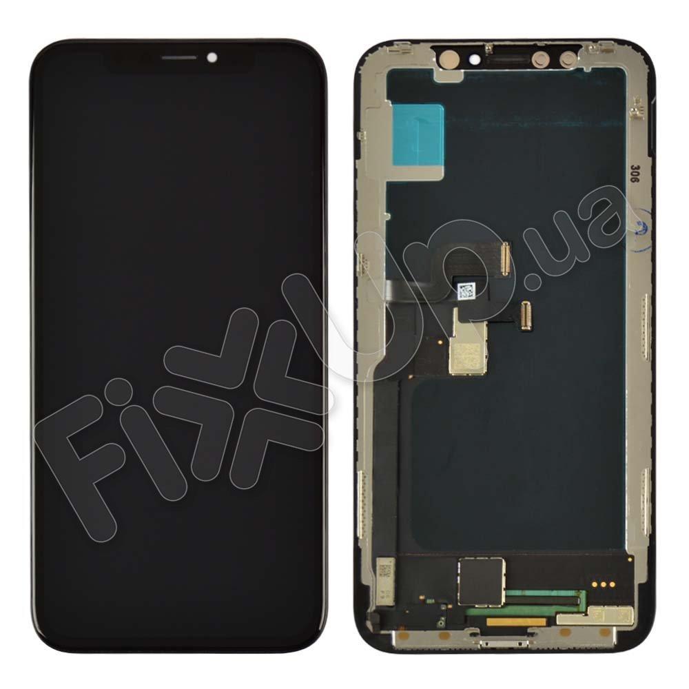 Дисплей для iPhone X (5.8) з тачскріном в зборі, колір чорний, TFT