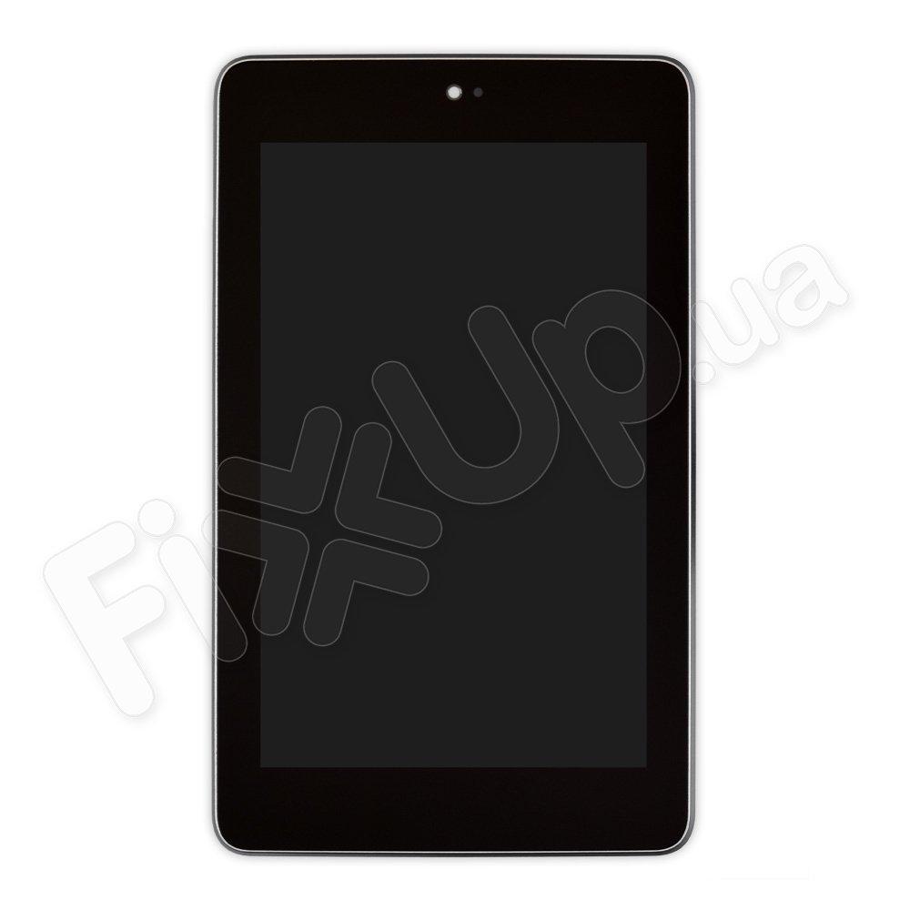 Дисплей Asus Google Nexus 7 (ME370) с тачскрином и рамкой в сборе, цвет черный