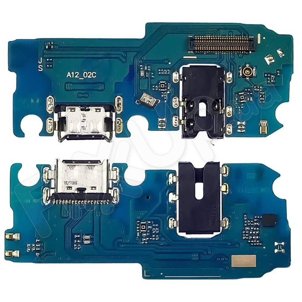 Роз'єм для зарядки Samsung A125 Galaxy A12 (2020), з нижньої платою