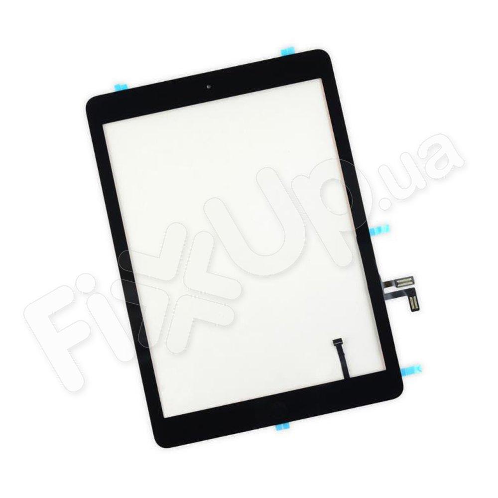 Тачскрін (сенсор) iPad 5 Air, колір чорний, з кнопкою