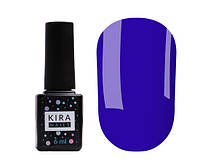 Гель-лак Kira Nails №189 (электрический синий, эмаль), 6 мл